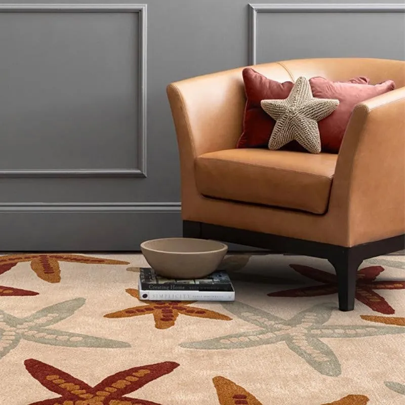 Zippy Hand Tufted Zone Kids Wool & Nylon Carpet - Brown media 8