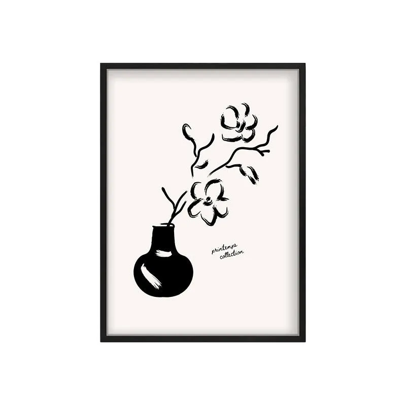 Essence Canvas Wall Painting With Black Frame media 3