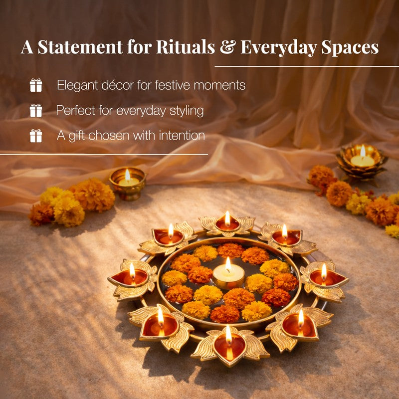 Tranquil Lotus Metal Urli media 5