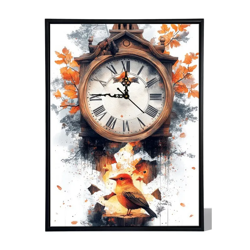 ShapeShift Wall Art With Clock media 5