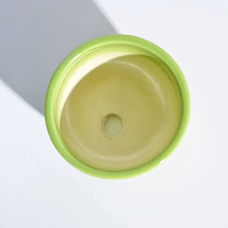 Ugaoo Apple Light Green Ceramic Pot- Small media 5