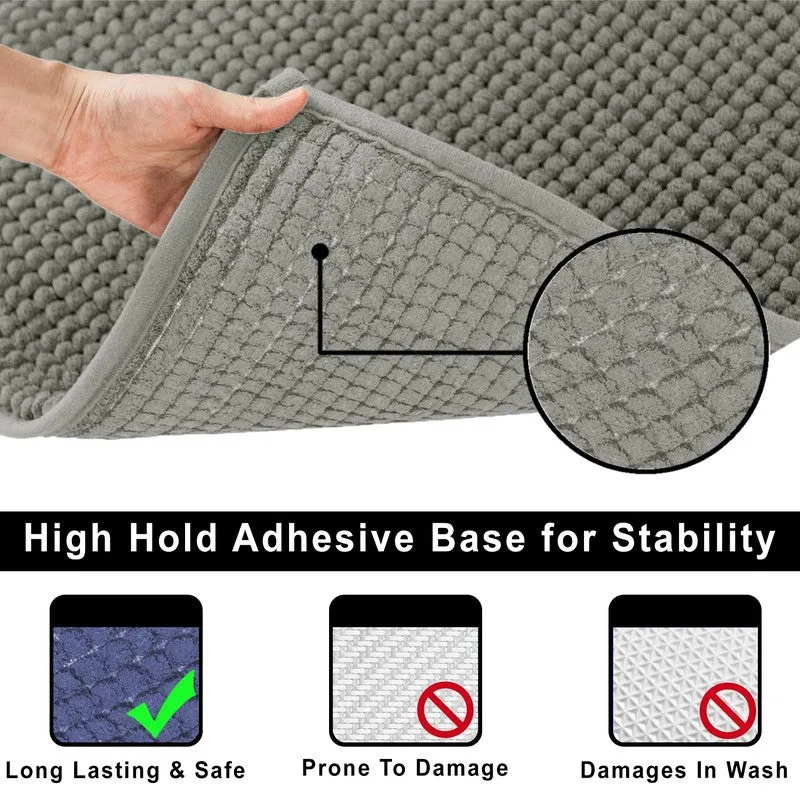 PureTone Microfiber Bath Mats (Grey) - Set of Two media 6