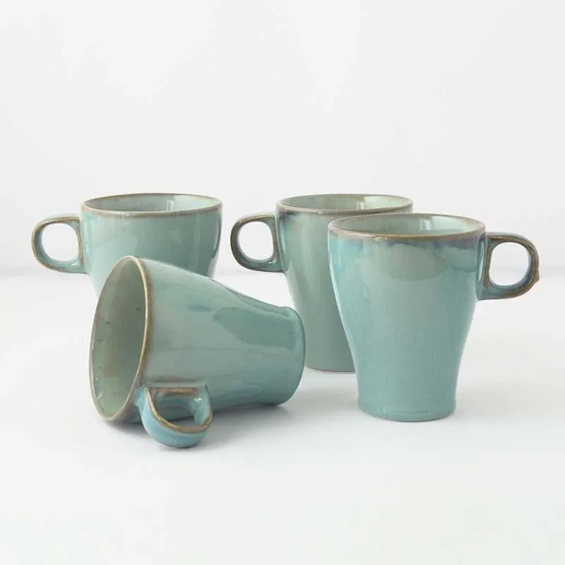 Jamin Ceramic Coffee Mug (300 mL Each) - Set of Four media 4