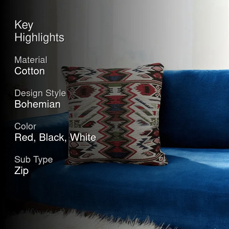 Loom Tribe Jacquard Cushion Cover media 2