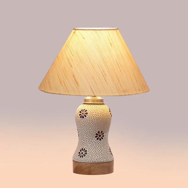 Solarae Wooden Table Lamp - Multicolor media 6
