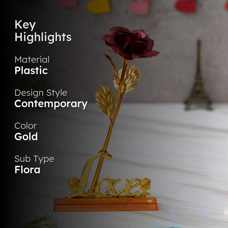 Forever Your Lover Valentine Showpiece - Red media 2