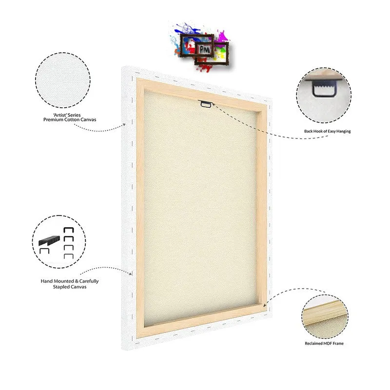 Line Petals Canvas Wall Art media 8