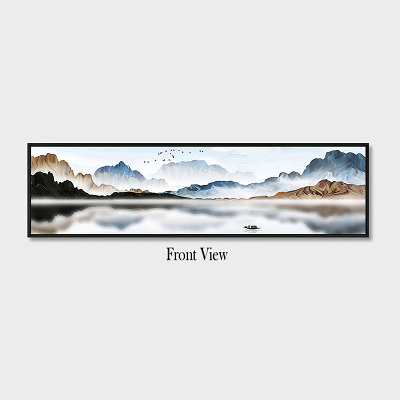 Foggy Lakes Wall Art media 5