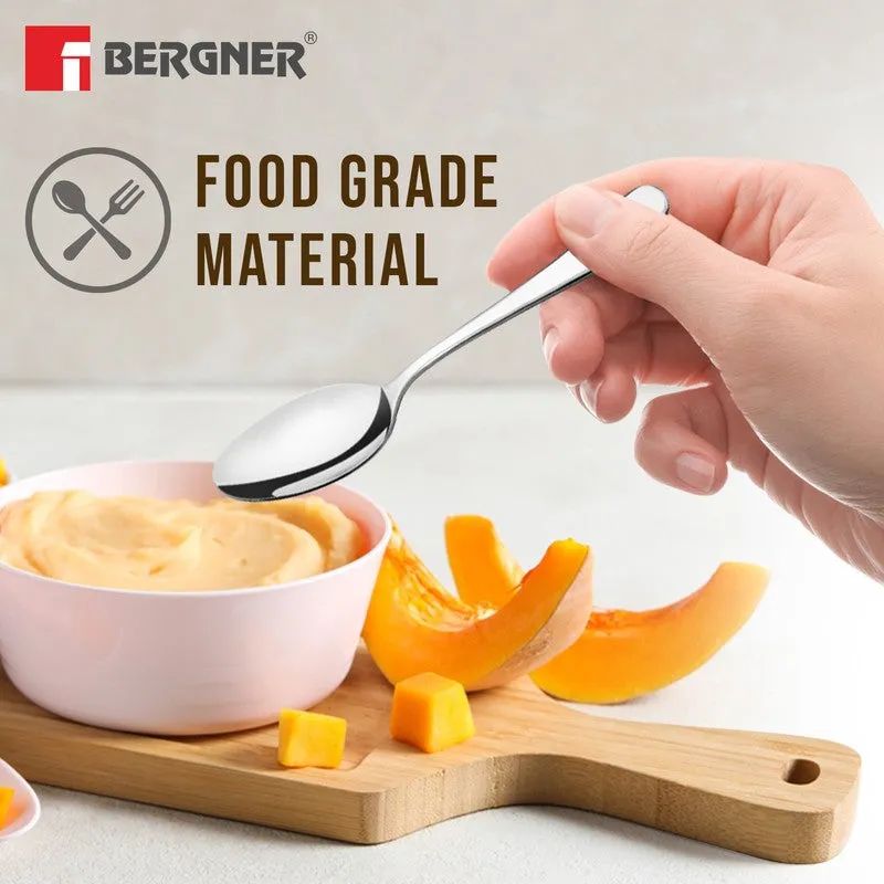 Baguette Stainless Steel Baby Spoon (16 CM) - Set of Six media 7