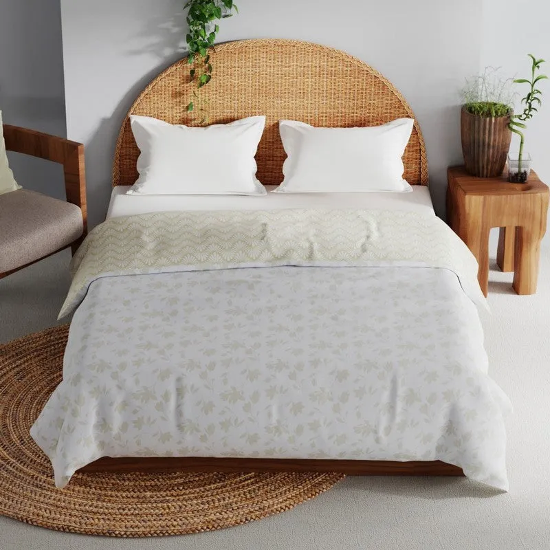 Jorvik Cotton Dohar - Brown,White media 3