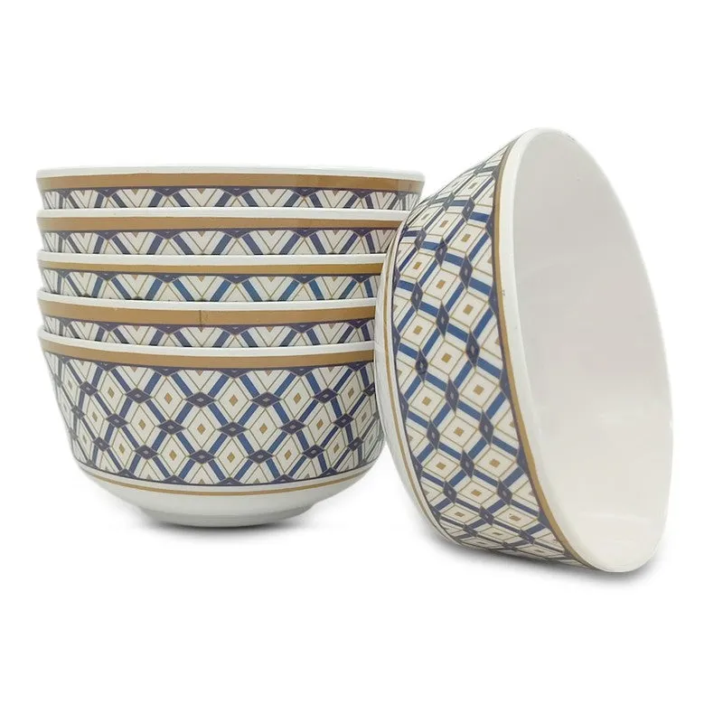 Gorgeous Melamine Snack Bowls (200 mL Each) - Set of Six media 6
