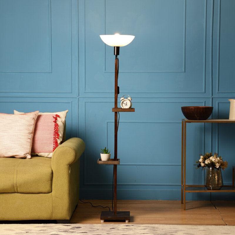 Corvina Hiro Floor Lamp With Shelf media 3
