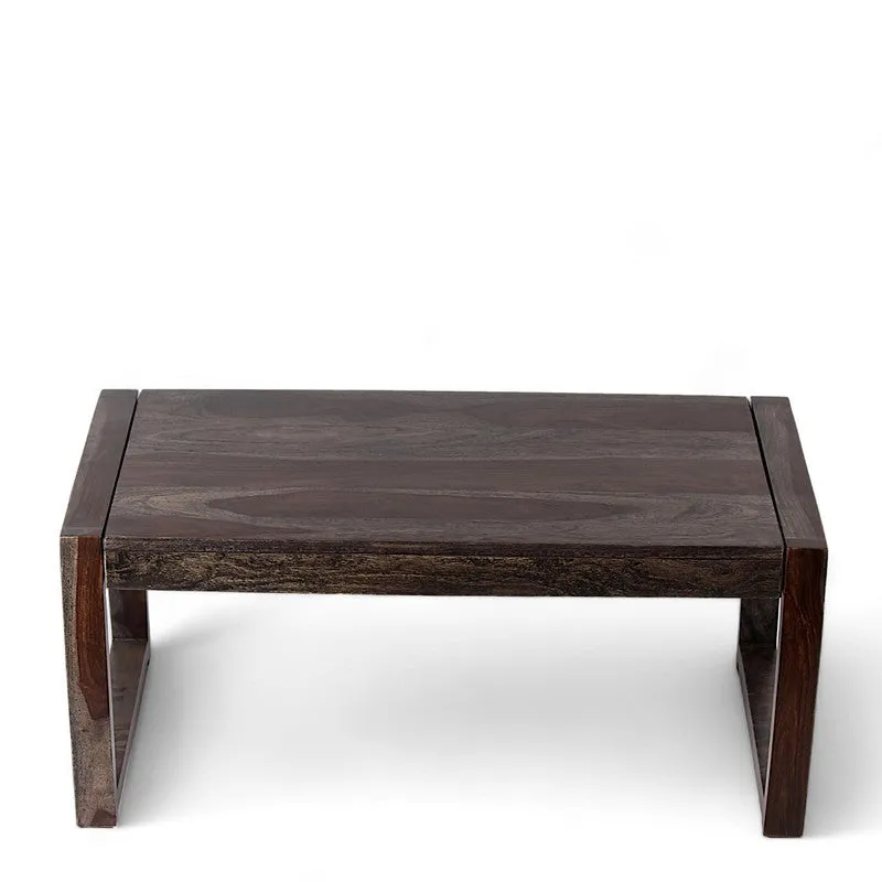 Zexon Sheesham Wooden Center Table - Dark Brown media 4