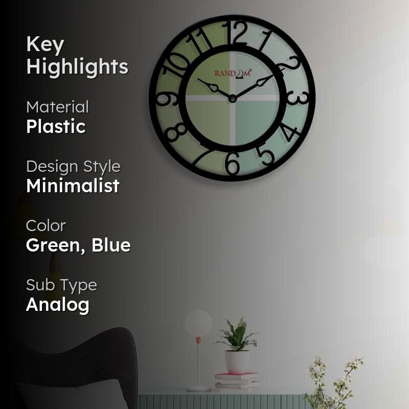Grid Wall Clock media 2