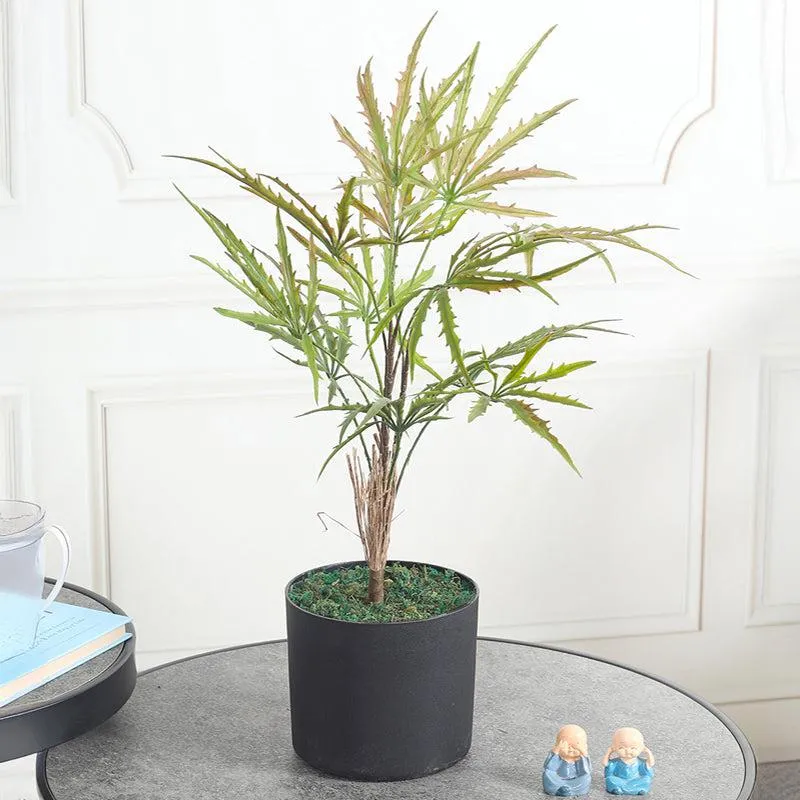 Botanic Reverence Artificial Plant With Black Plastic Pot media 2