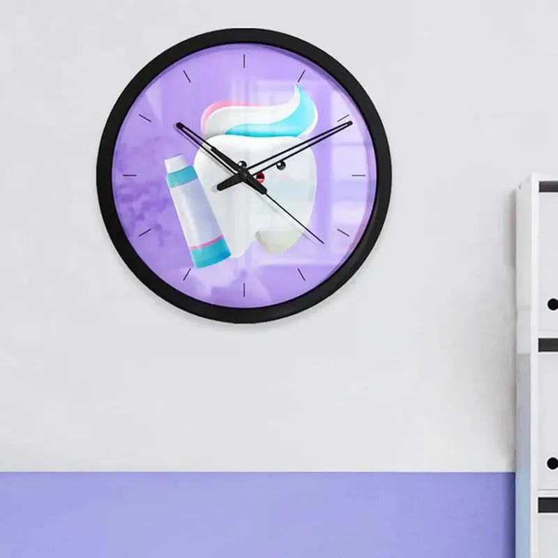 Dentiva MDF Wall Clock media 4