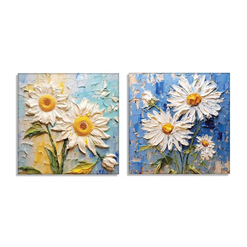 Reshia Floral Canvas Wall Art - Set Of Two media 3