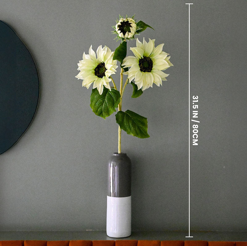 Faux Sunflower Flower Stick - Yellow media 4