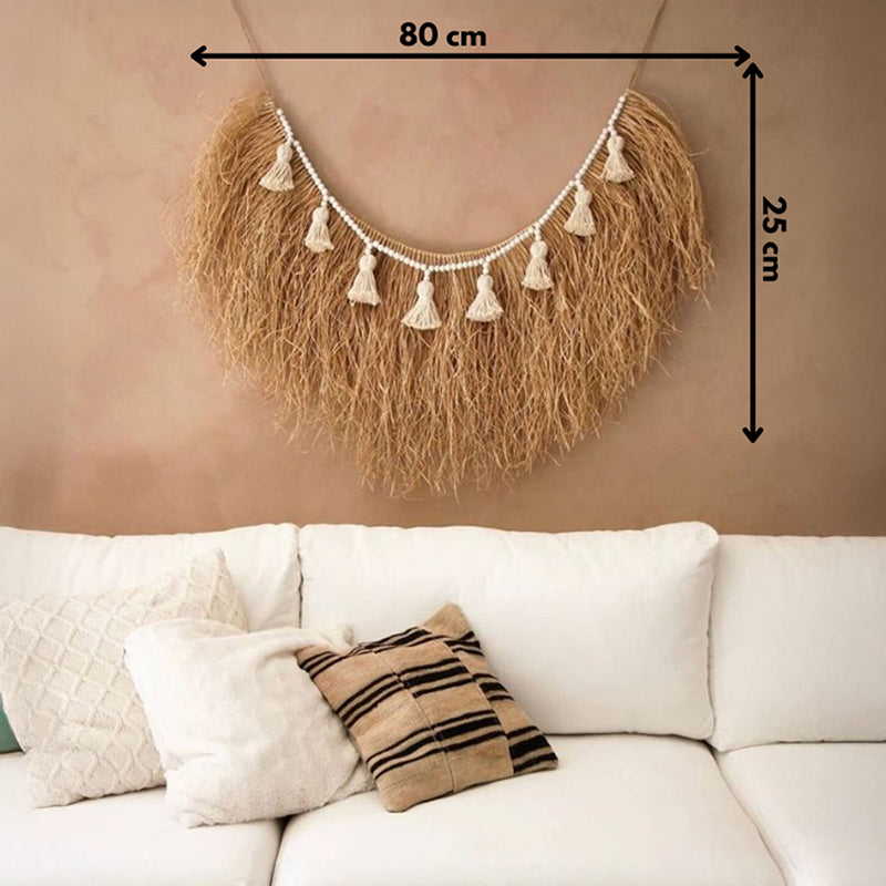 Boheime Weave Raffia Wall Accent media 5