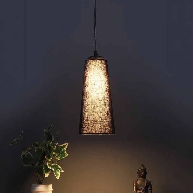 Solarae Metal Ceiling Lamp - Black media 1