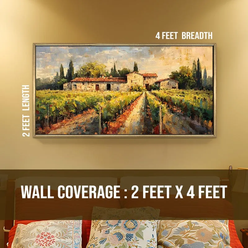 Golden Bloom European Cottage Wall Art media 8