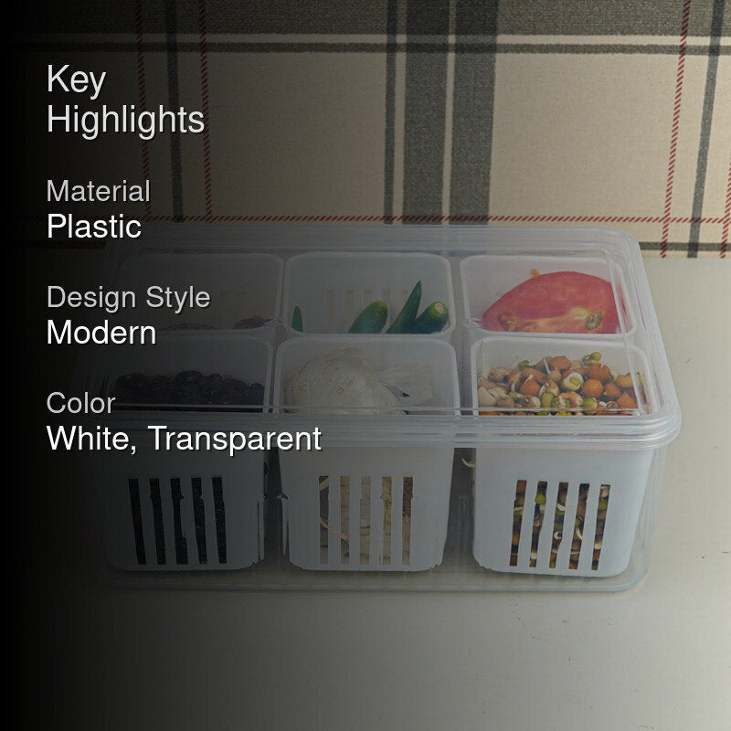 Mycroft 6 - In - 1 Food Safe Storage Box - 1200 mL image 2