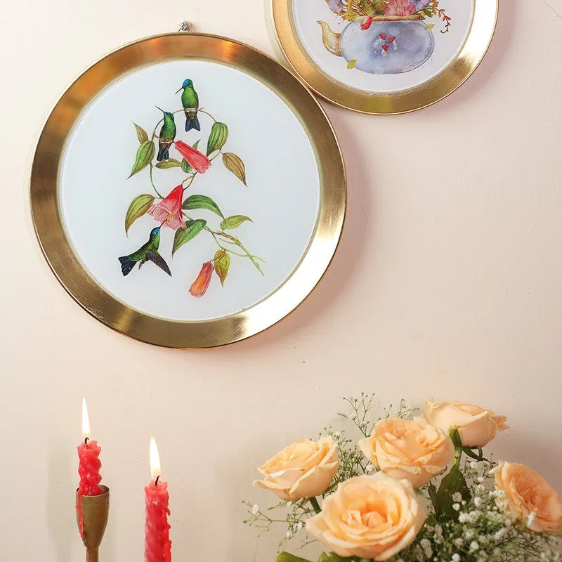 Rosaria Bloom Enamel Wall Plate media 1