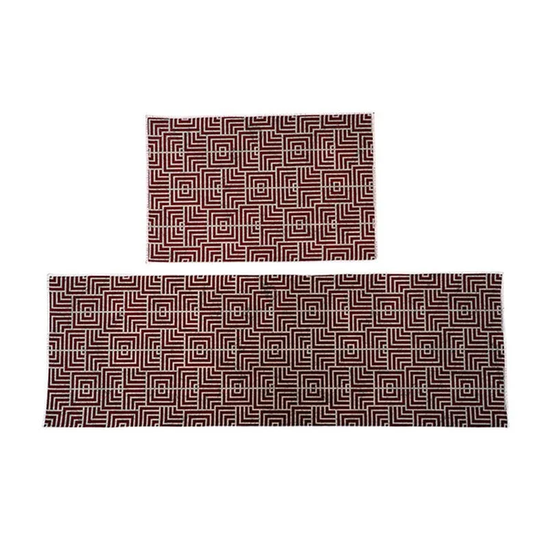 KitchGeometry Kitchen Floor Mats (Purple) - Set of Two media 3