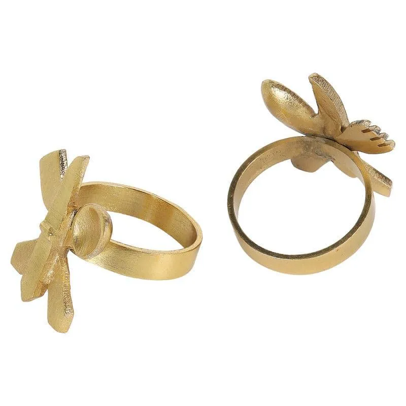 Taste Toss Napkin Ring - Set Of Six media 5
