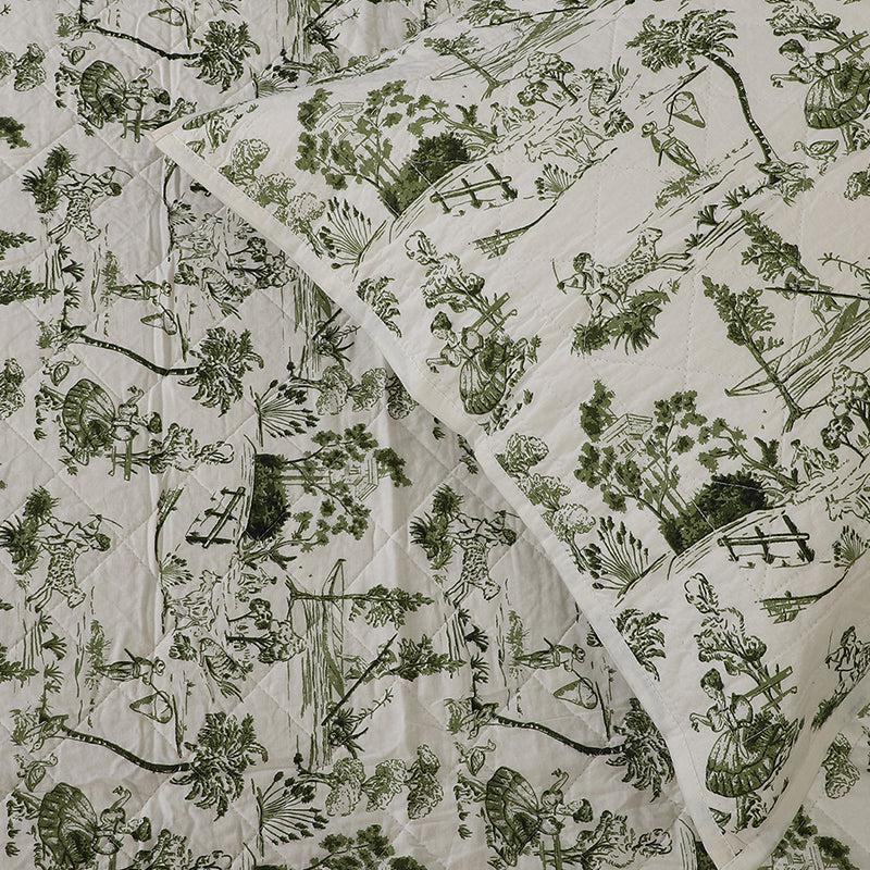 Thread & Soul Floral Cotton Quilt - 250 GSM media 3