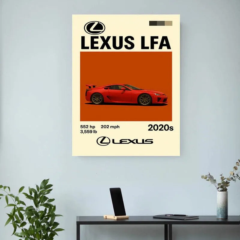 Lexus LFA Legend Wall Poster media 3