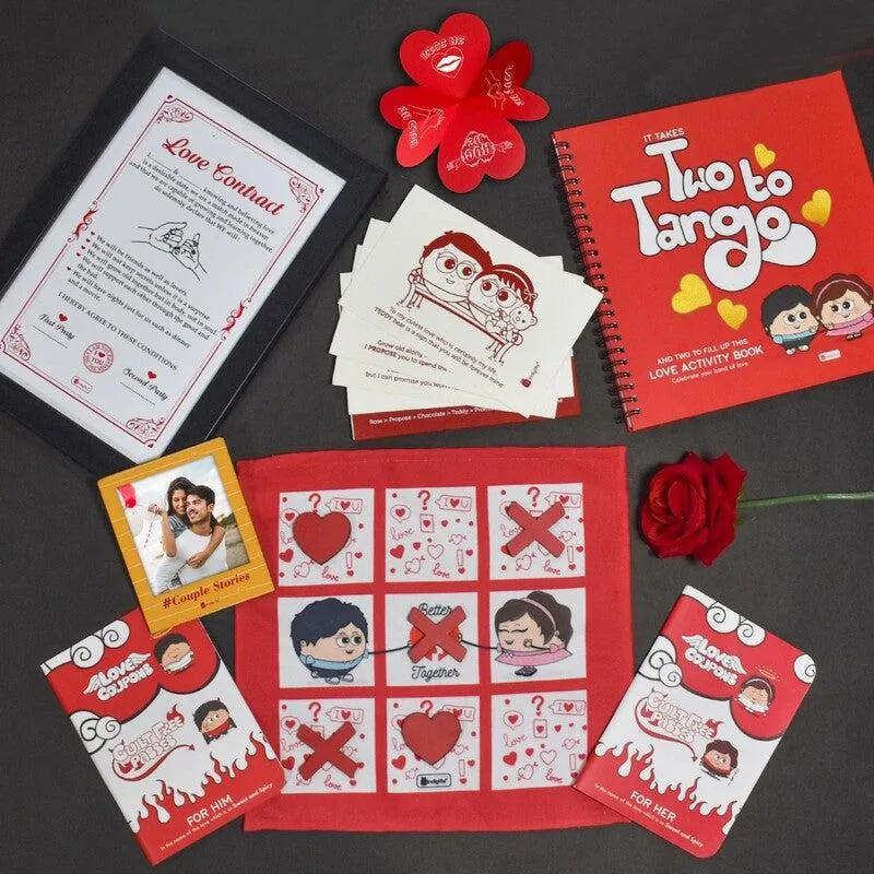 Heart's Happiness Valentine's Gift Box - Five Piece Set media 3