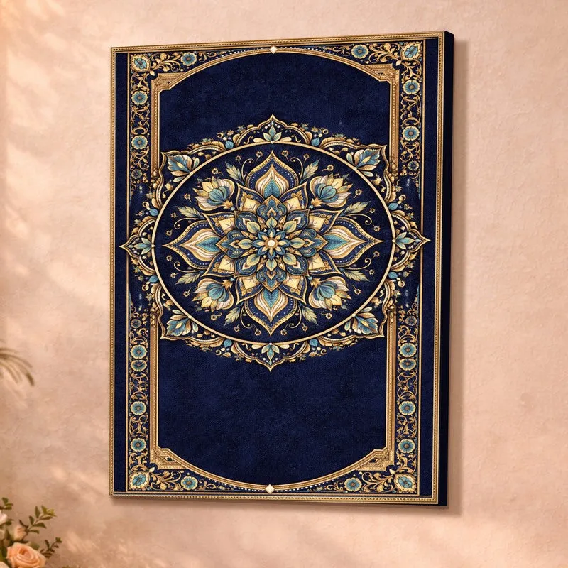 Regal Mandala Canvas Wall Art & Paintings media 4
