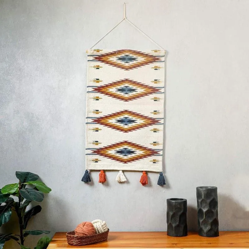 Yansa Mosaic Ikat Wall Hanging media 1