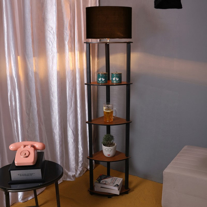 Cylindra Mist Floor Lamp (Black)