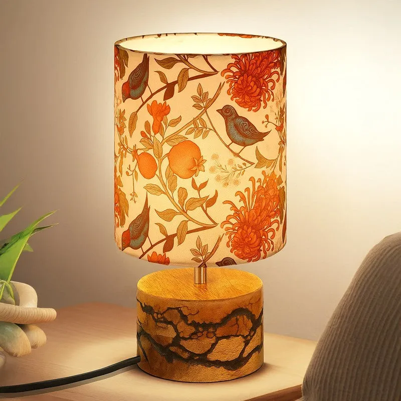 CalmBeam Modern Minimal Wooden Table Lamp - Multicolor media 1