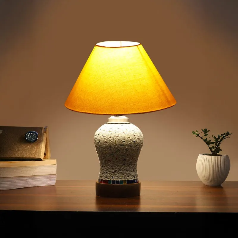 Solvix Wooden Table Lamp - Multicolor media 1