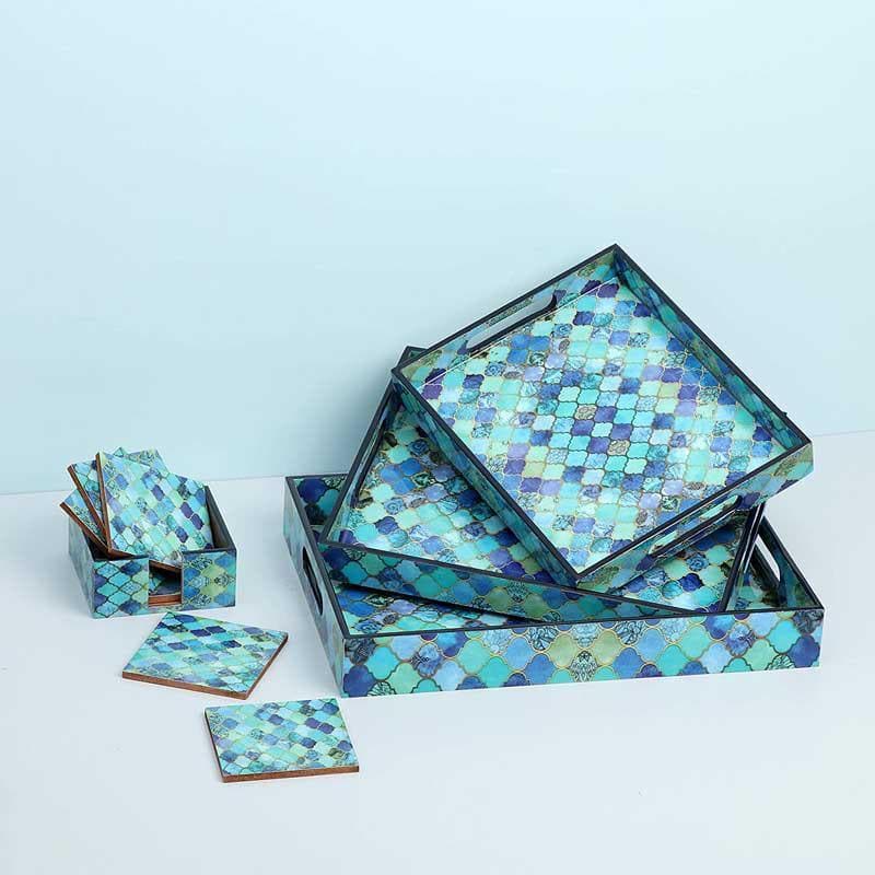 Sequeel Serving Tray & Coaster - Six Piece Set media 4