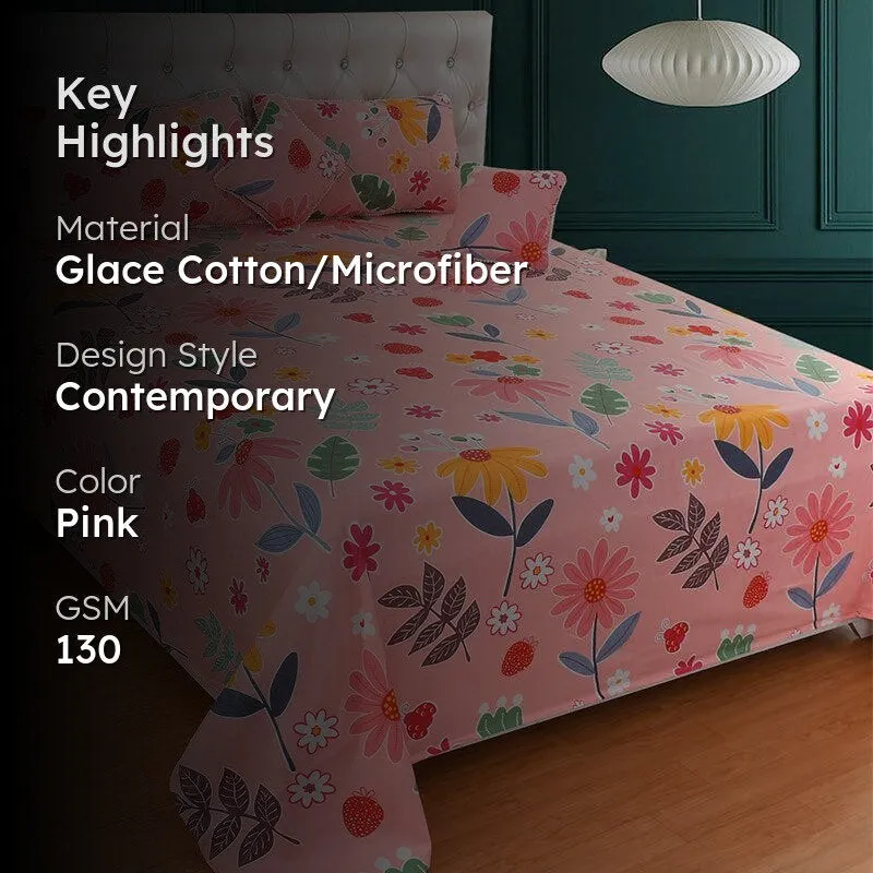 Meredia Pompom Laced Microfiber Bedding Set - Five Piece Set media 2