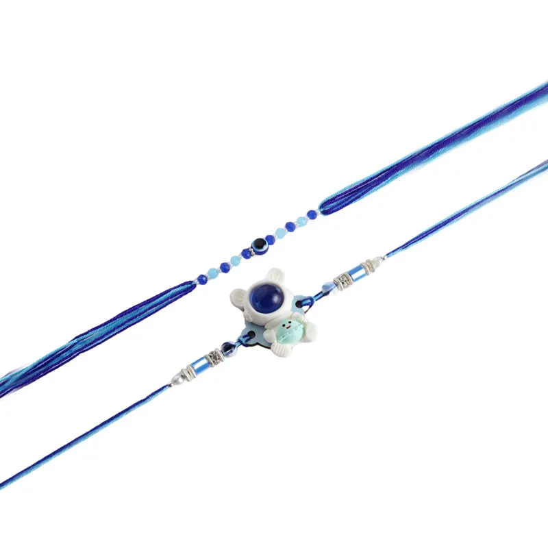 Astro III Rakhi with Roli Chawal - Three Piece Set media 7
