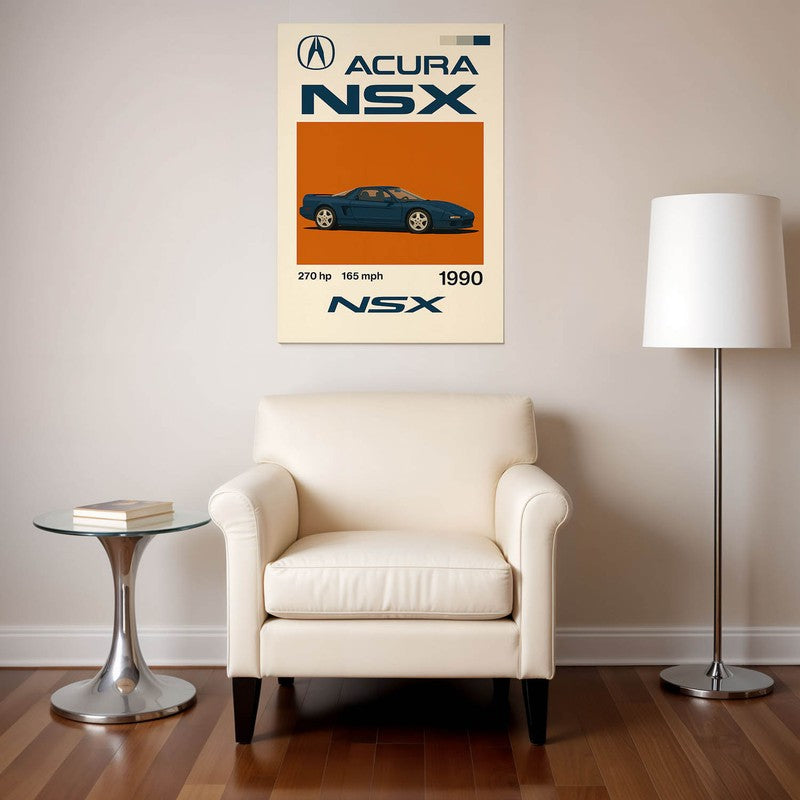 Acura NSX Legacy Wall Poster