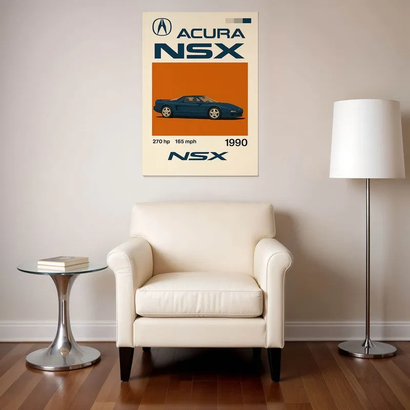 Acura NSX Legacy Wall Poster media 1