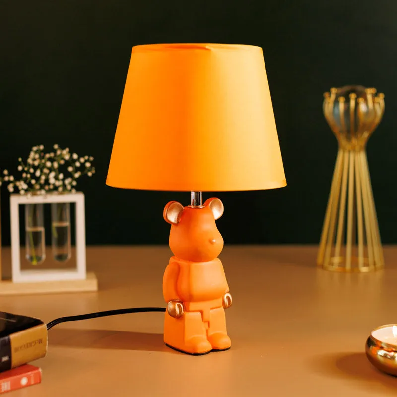 Dear Bear Ceramic Table Lamp - Orange media 3