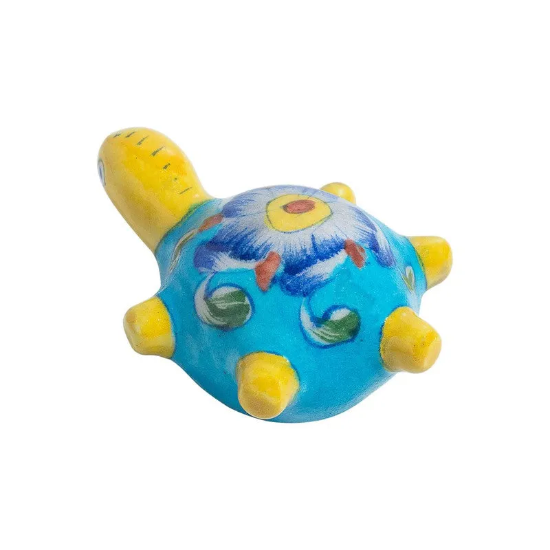 Mystic Tide Turtles Showpieces(Sky Blue) - Set Of Two media 5