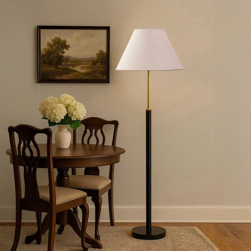 Dream Line Wooden Floor Lamp - White media 4