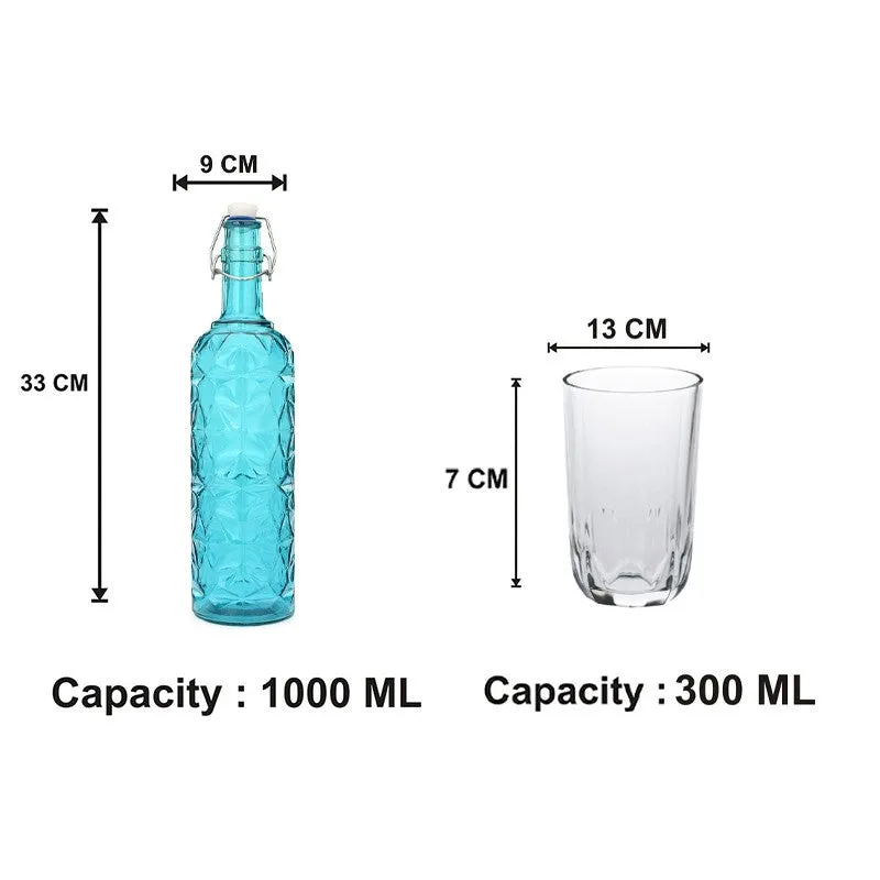 Jasper 1000 mL Water Bottle With 300 mL Glasses - Five Piece Set media 8
