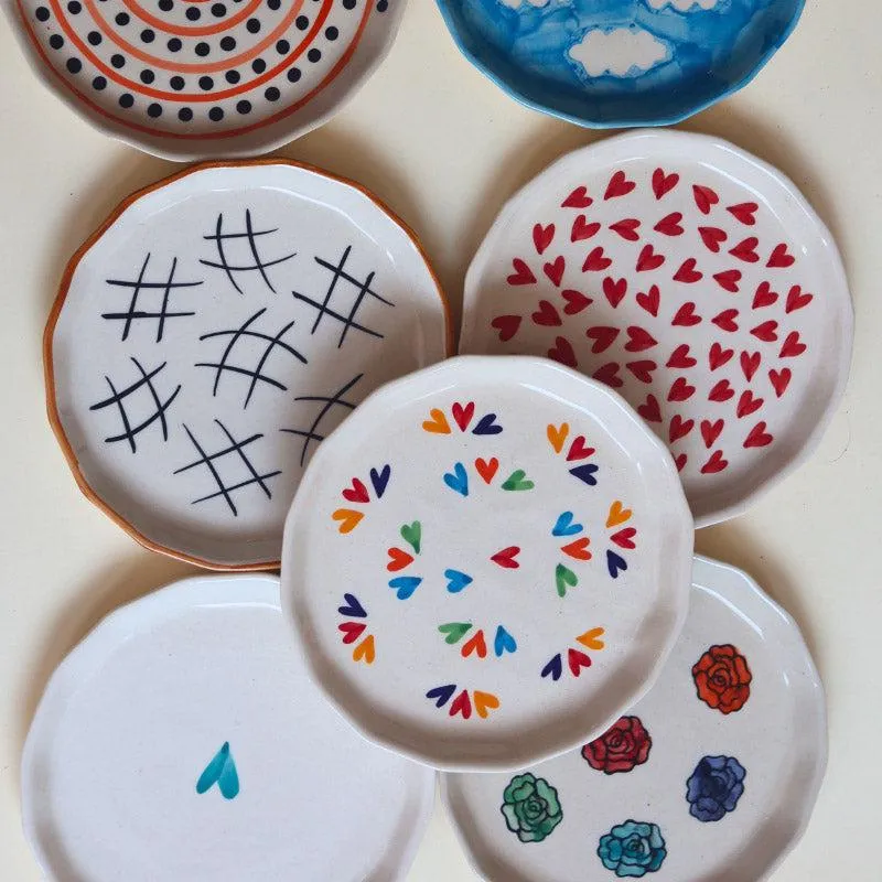 Henna Snack Plate - Set Of Ten media 3