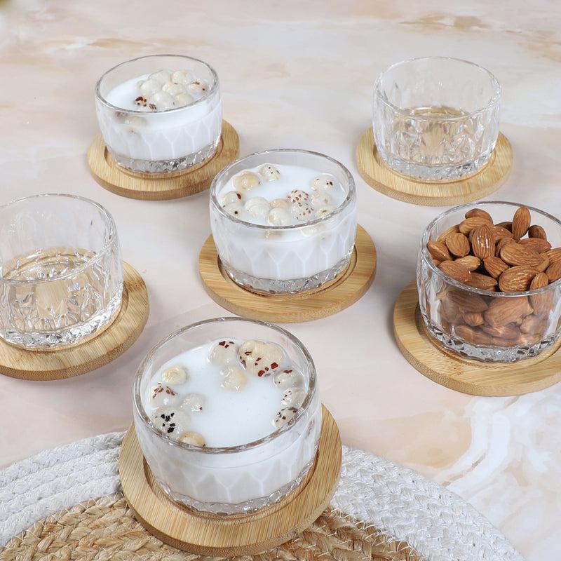 Leolin Glass Dessert Bowl (100 ML Each) - Set Of Six media 6