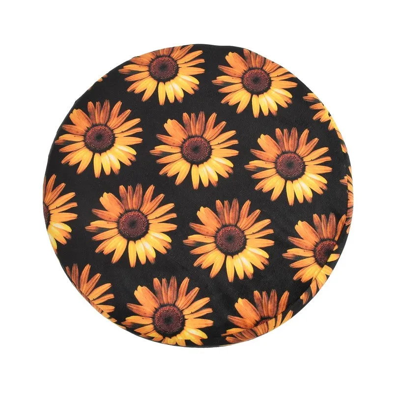 Sunburst Floral Ottoman - Multicolor media 4