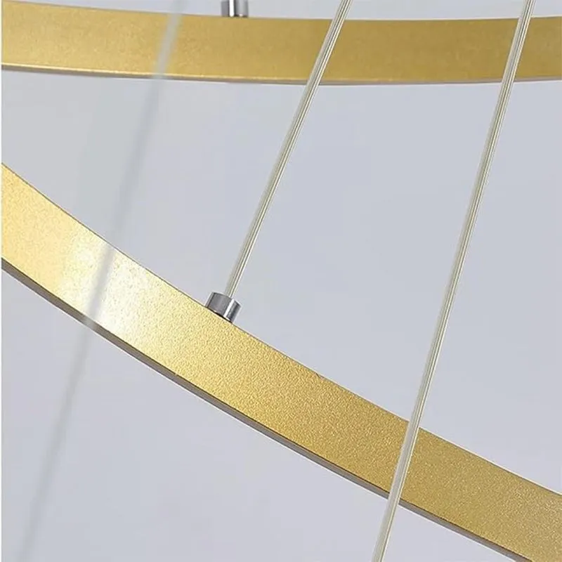 Sky Drop LED Modern Aluminium Ceiling Lamp - Gold media 3